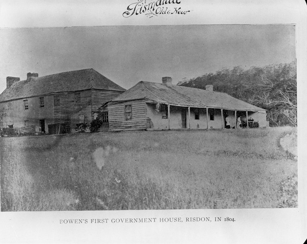 Bowen's first Government House Risdon AB713-1-8163