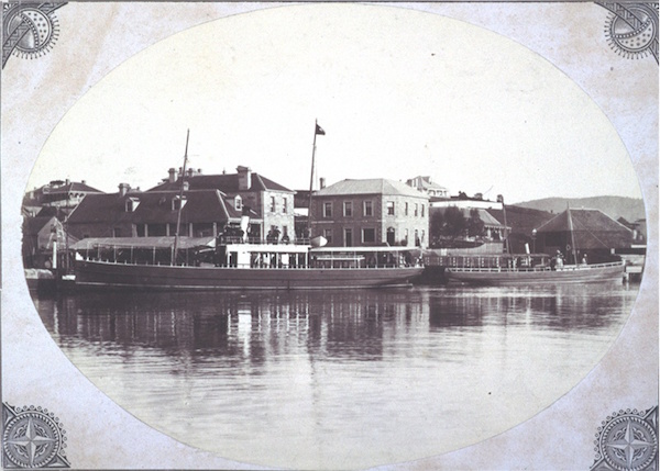 O'May's Steamers Hobart 1888 by Anson Bros