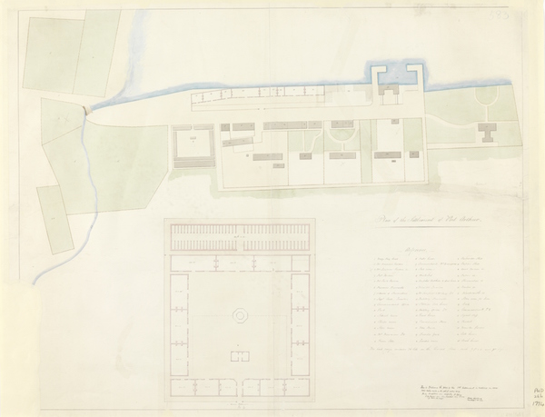 Port Arthur plan early PWD266-1-1774 copy